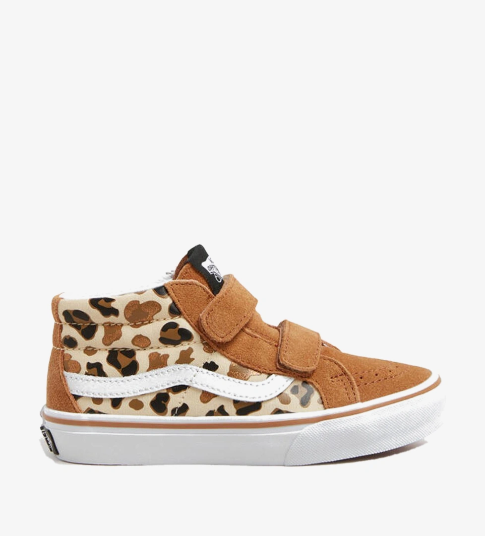 Vans Sk8-Mid Reissue V Çocuk Kahverengi Sneaker