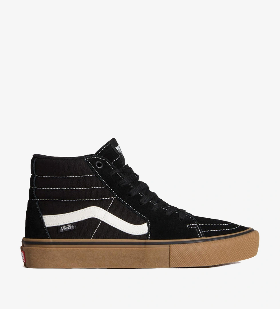 Vans Vans Skate Sk8-Hi Erkek Siyah Sneaker FashFed'de! Siyah - 1. görsel