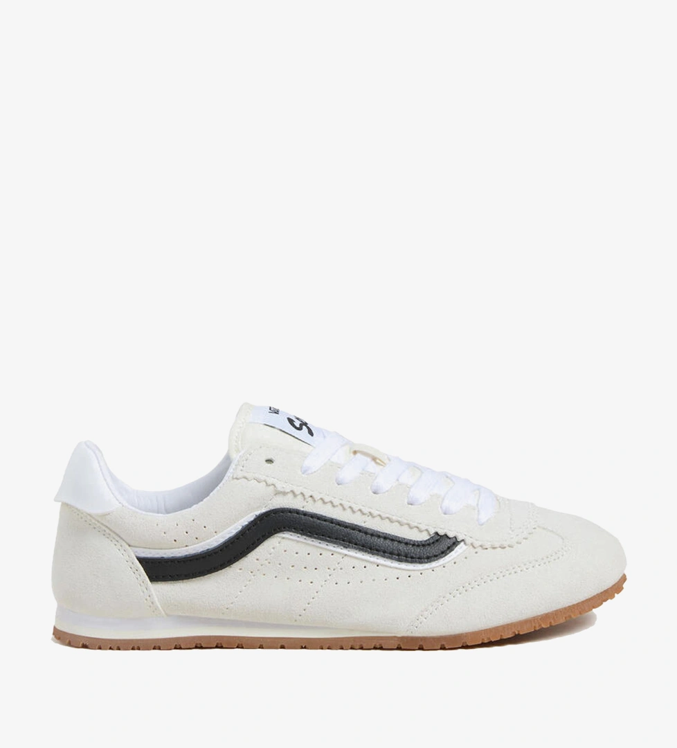 Vans Super Lowpro Unisex Krem Sneaker
