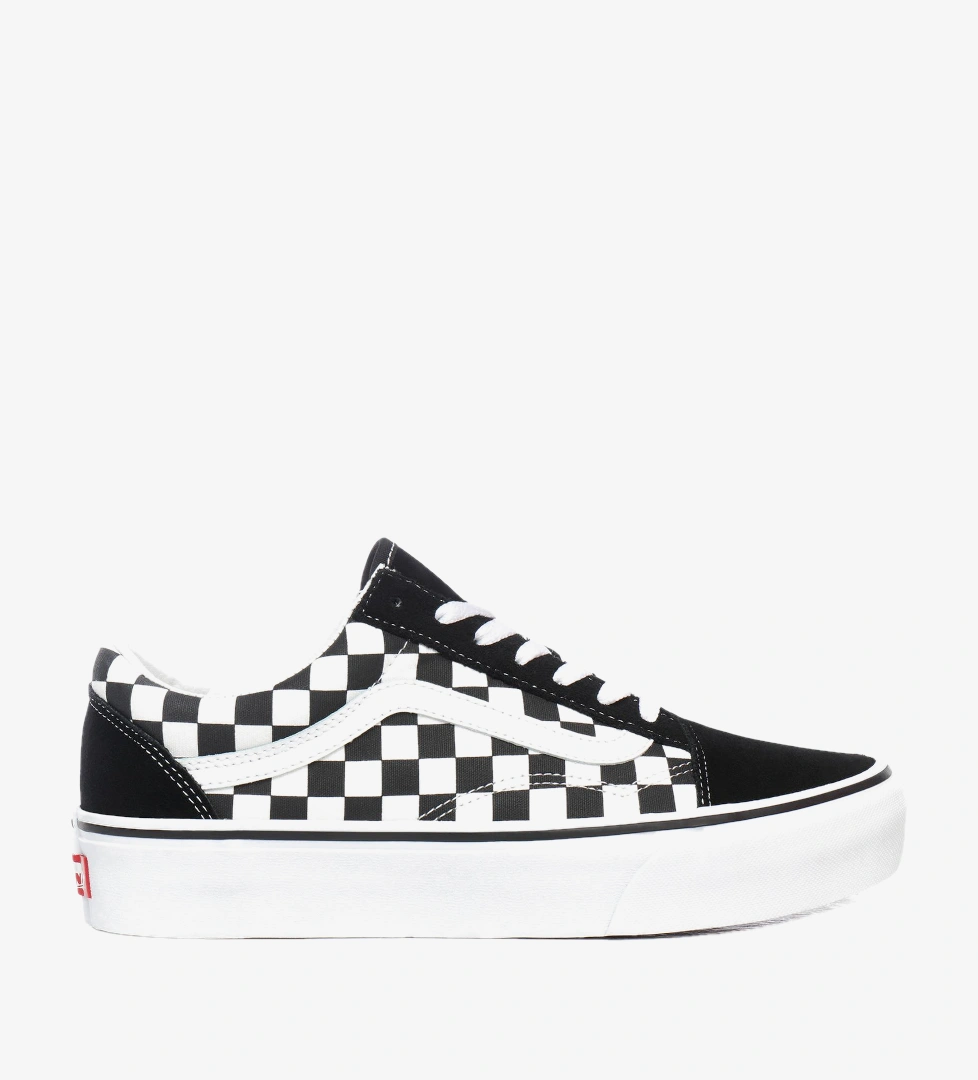 Vans Vans Ua Old Skool Platform Kadın Siyah Sneaker FashFed'de! Siyah - 1. görsel