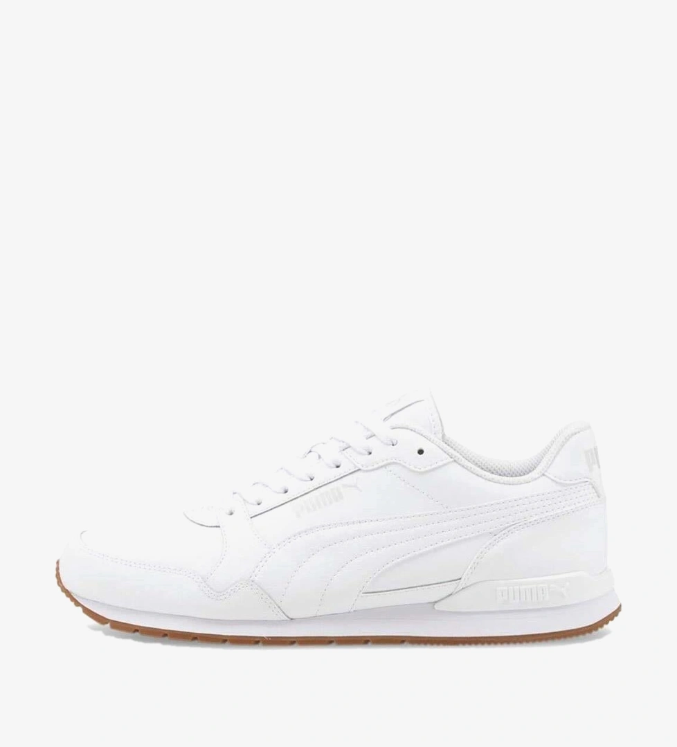 Puma Puma Puma White Puma White Gum St Runner V3 L Erkek Günlük Spor Ayakkabı - 384855 Fitstop'ta! Puma White Puma White Gum - 1. görsel