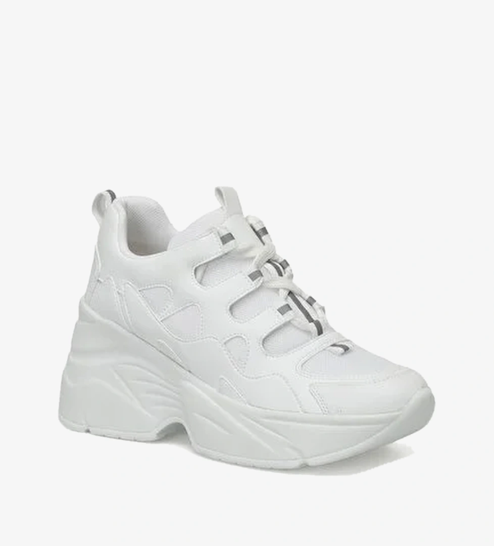Butigo Butigo 21S-049 4FX Beyaz Kadın Sneaker Flo'da! Beyaz - 1. görsel