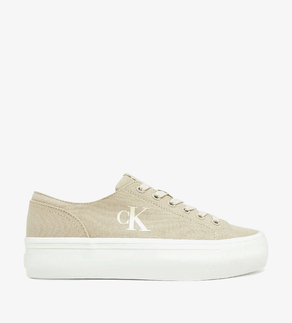 Calvin Klein Bej Calvin Klein Vulc Flatform