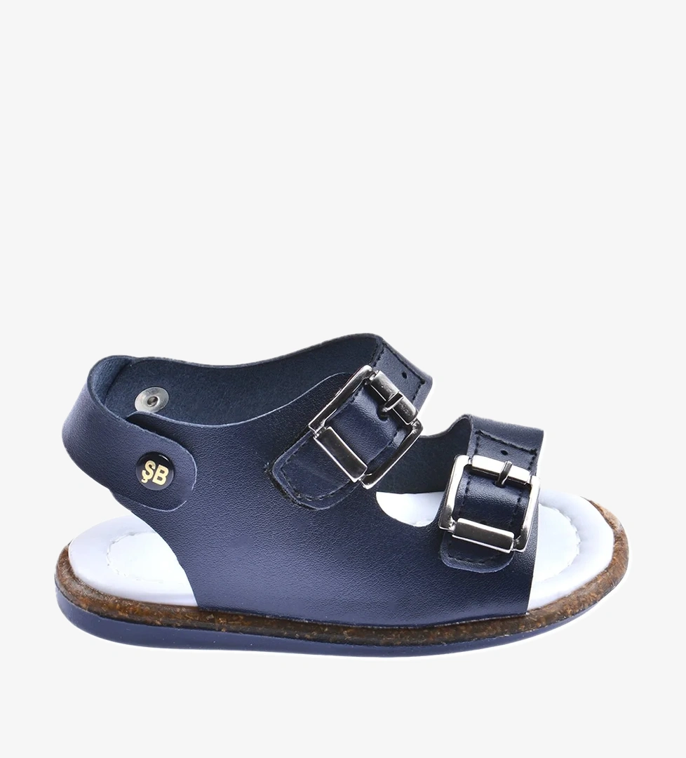 Şirin Bebe Şirin Bebe Kiko Şb 2330-2339 Orto pedik Erkek Çocuk İlk Adım Sandalet Terlik Lacivert Sandalet & Terlik | Flo Lacivert - 1. görsel