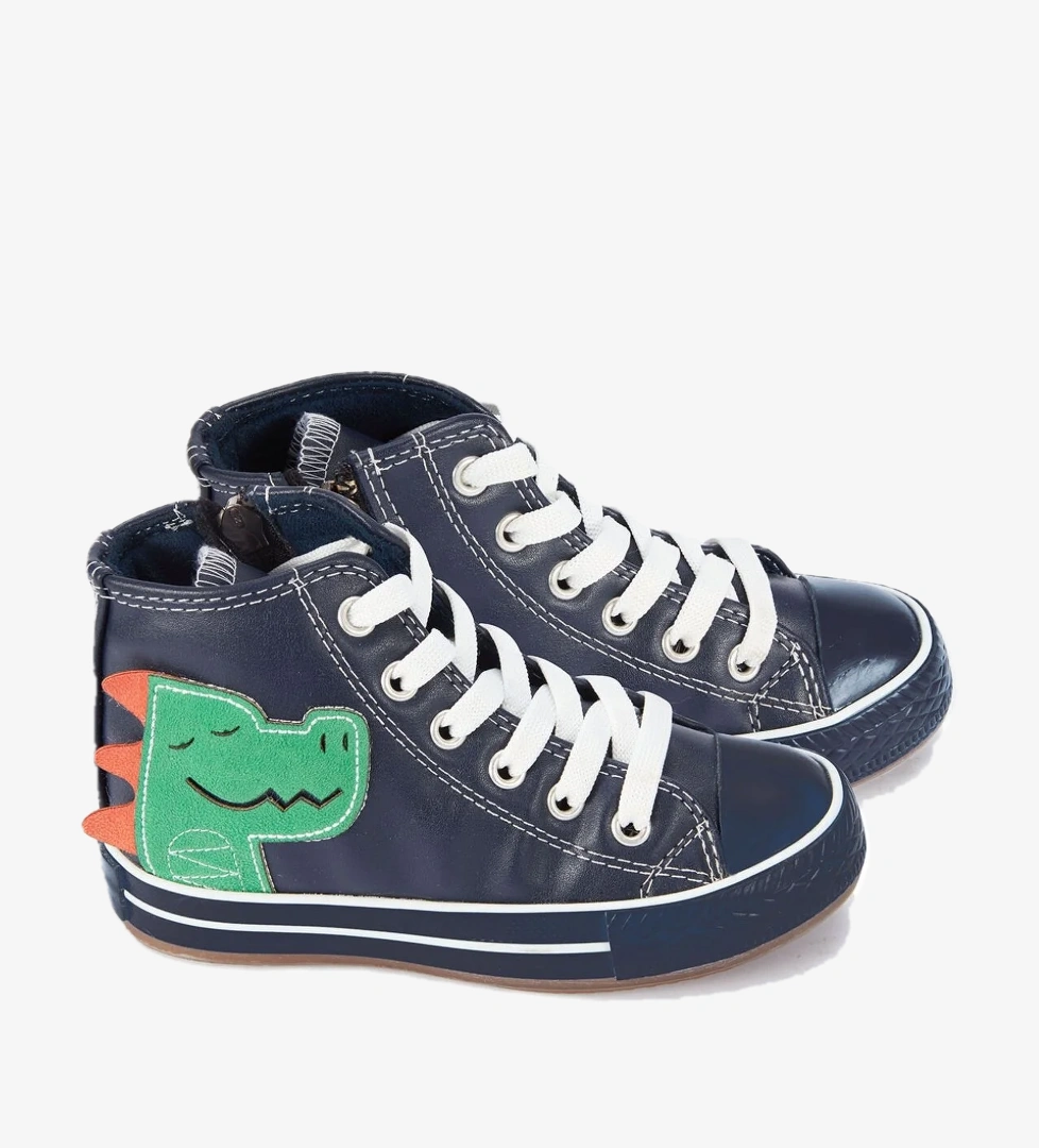 Dino Tırtırlı Erkek Çocuk Sneakers - Görsel 1