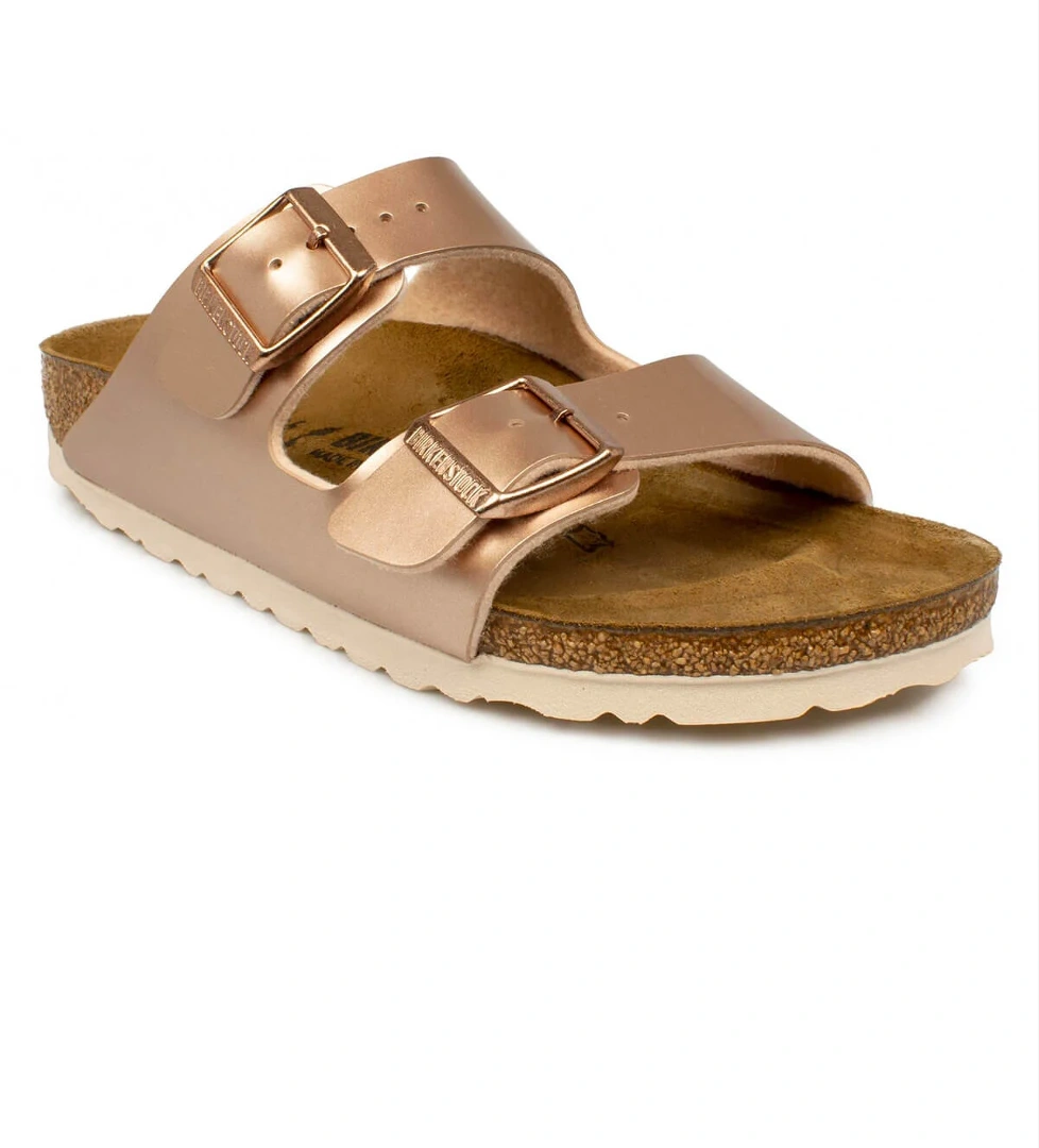 Arizona Bf Çift Toka Bakır Kadın Terlik - Görsel 1