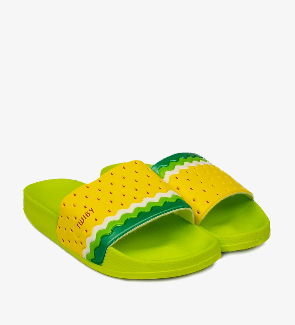 Twigy Ss1102 F Jruty Sarı Çocuk Terlik - Görsel 1