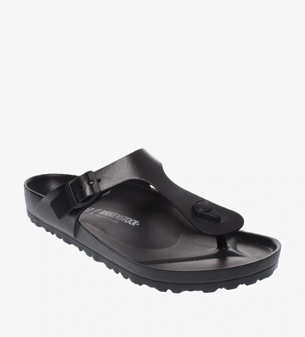 Gizeh Eva Parmak Arası Siyah Erkek Terlik - Görsel 1