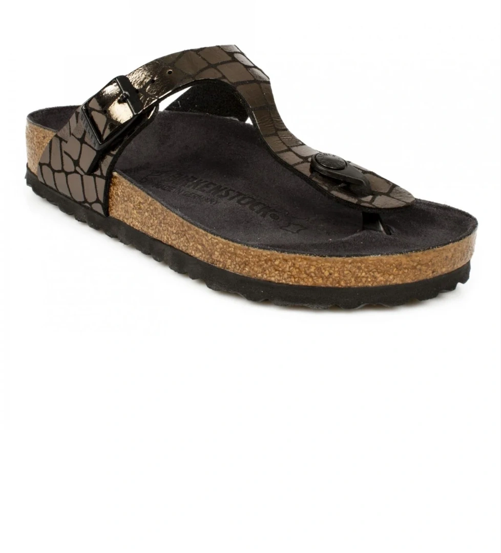 Gizeh Bs Parmak Arası Siyah Kadın Terlik - Görsel 1