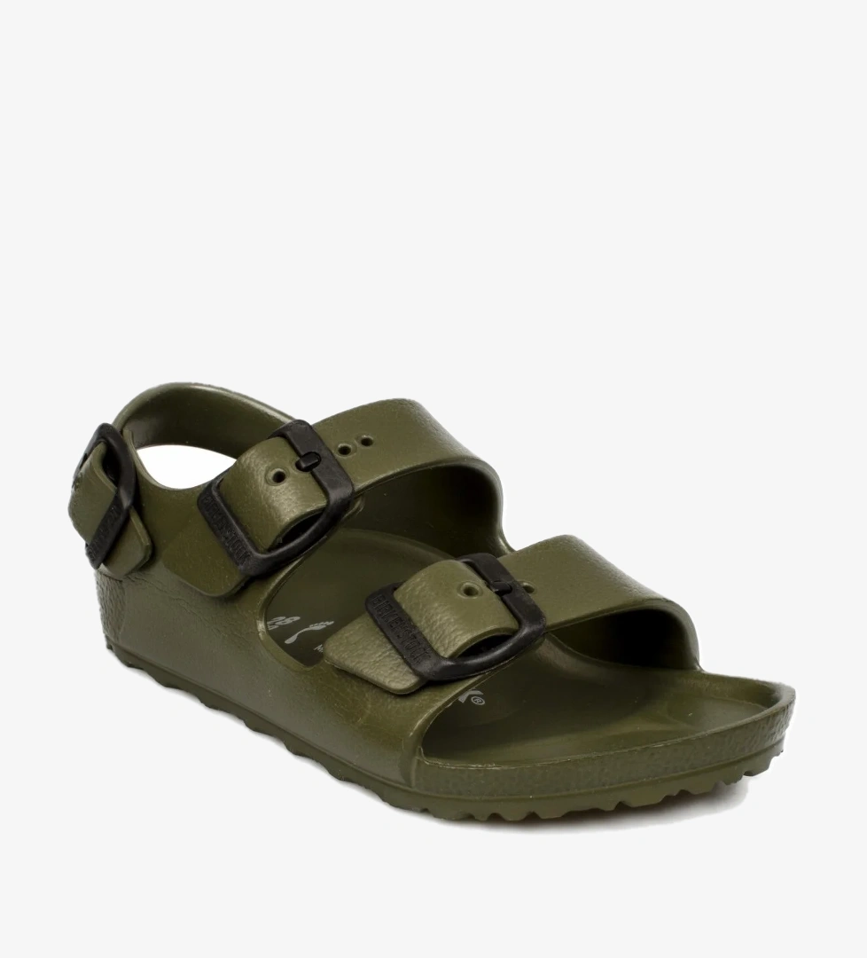 Milano Eva Haki Kız Çocuk Sandalet - Görsel 1