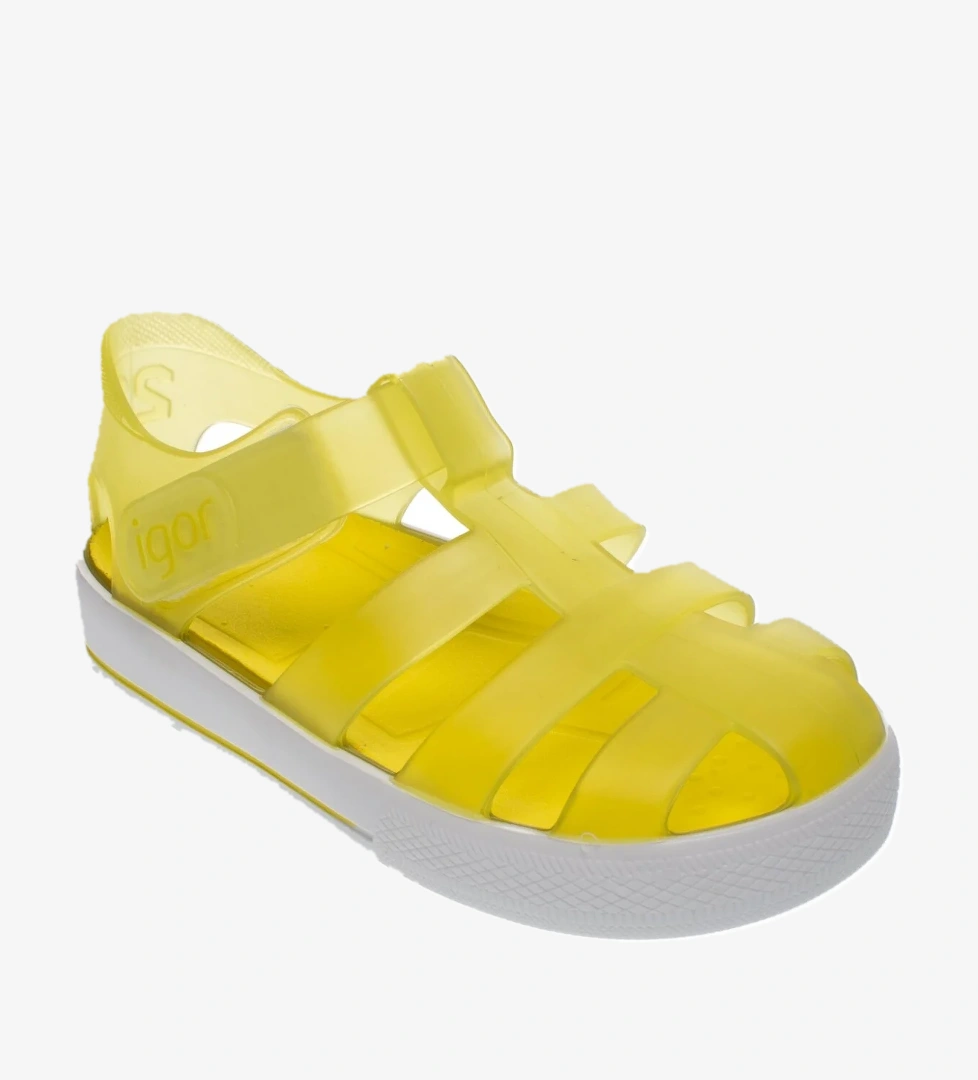 10171 Star Sarı Çocuk Sandalet