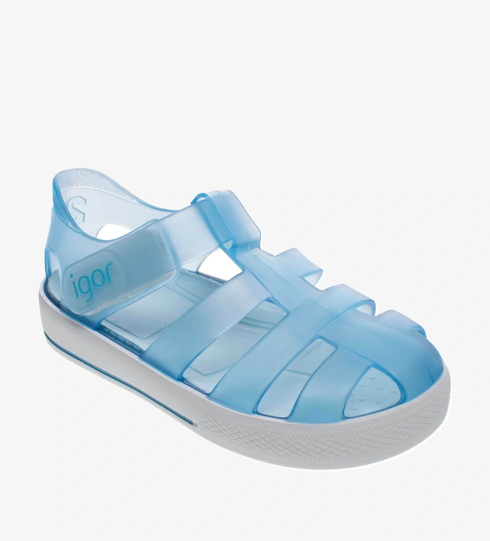 10171 Star Mavi Çocuk Sandalet - Görsel 1