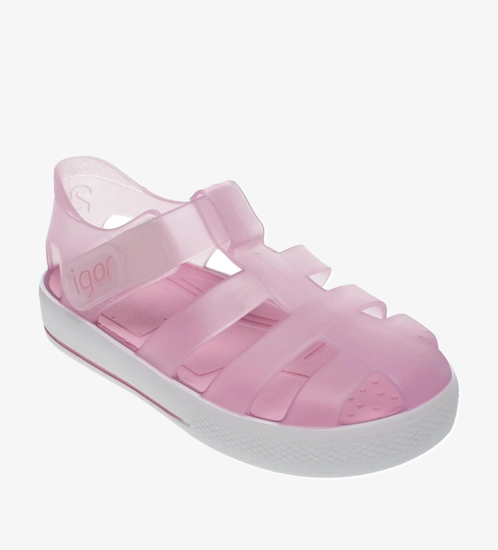 10171 Star Pembe Çocuk Sandalet - Görsel 1