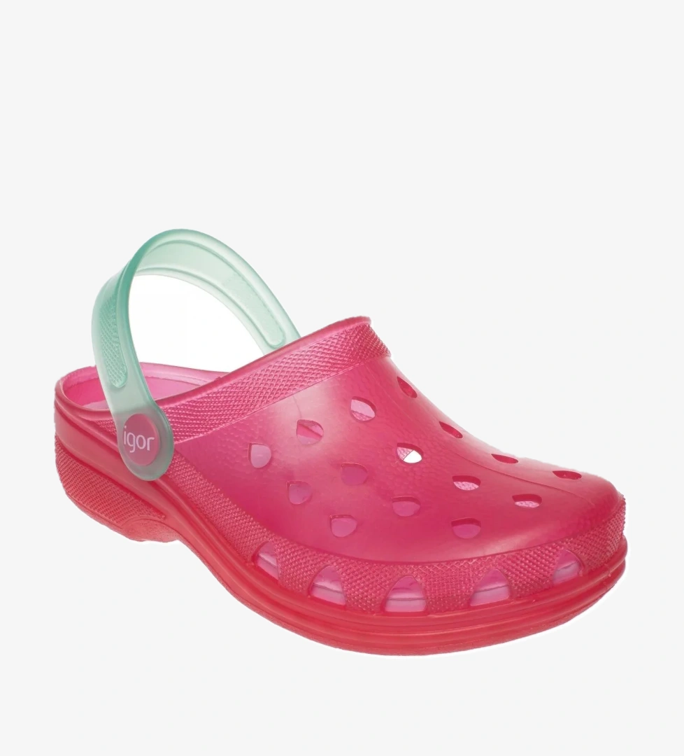 10116 Popy Fuşya Çocuk Sandalet - Görsel 1