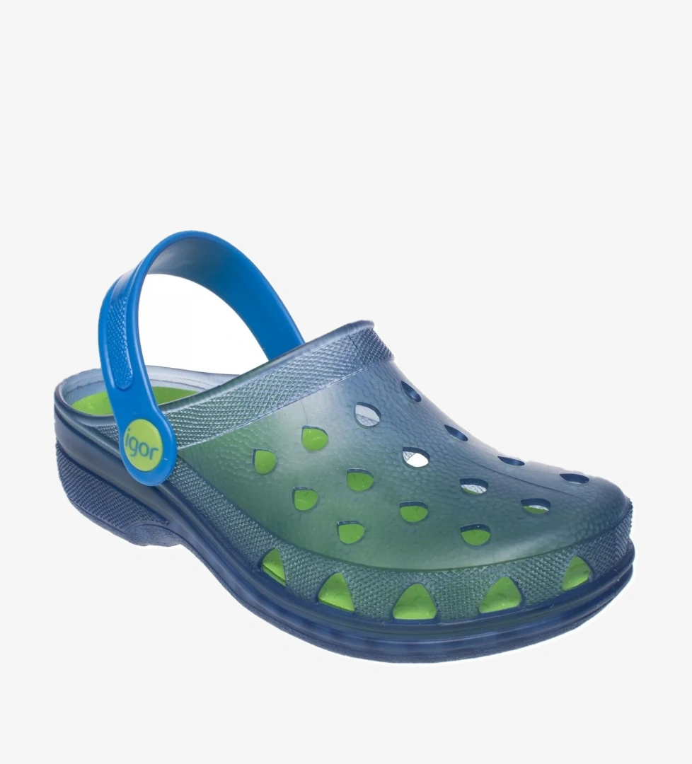 10116 Popy Mavi Çocuk Sandalet - Görsel 1