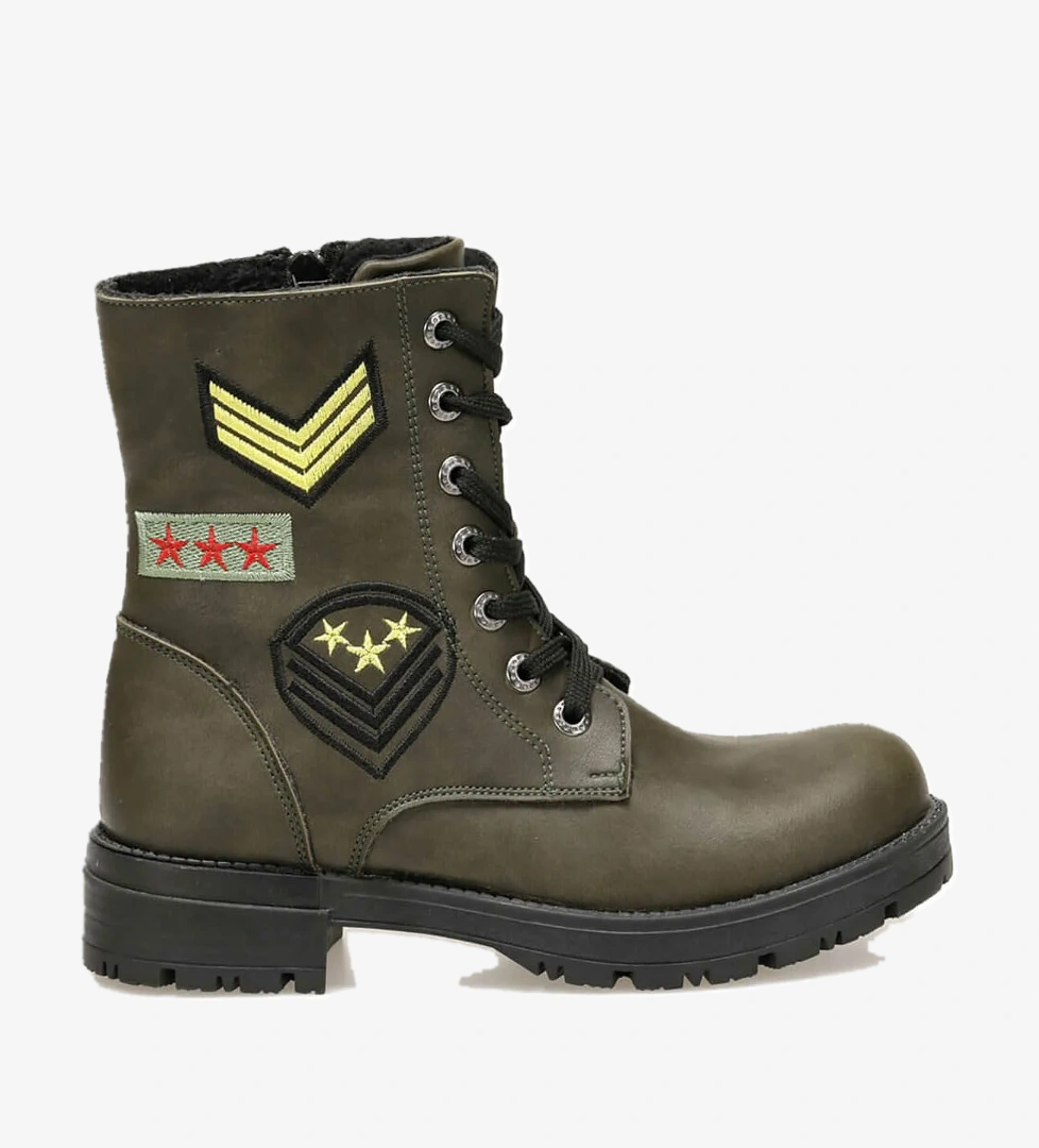 COLES.19W Haki Kız Çocuk Bot - Görsel 1