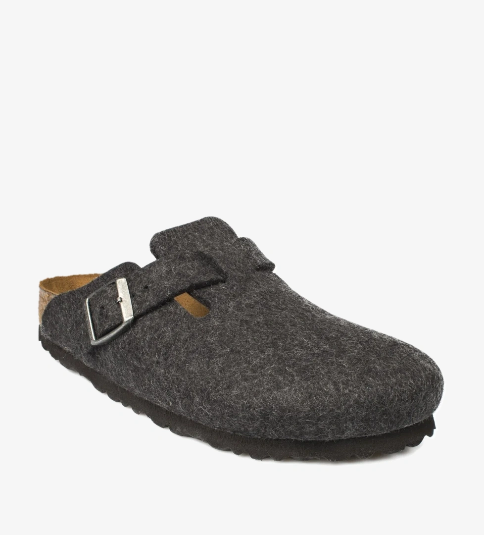 Boston-Bs-Z Önü Kapalı Füme Kadın Terlik - Görsel 1