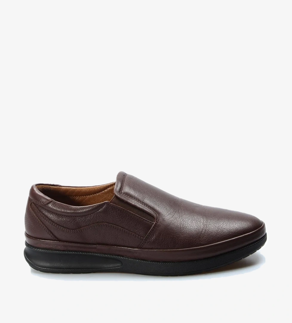 Hakiki Deri Erkek Casual Ayakkabı 662MAECCO - Görsel 1