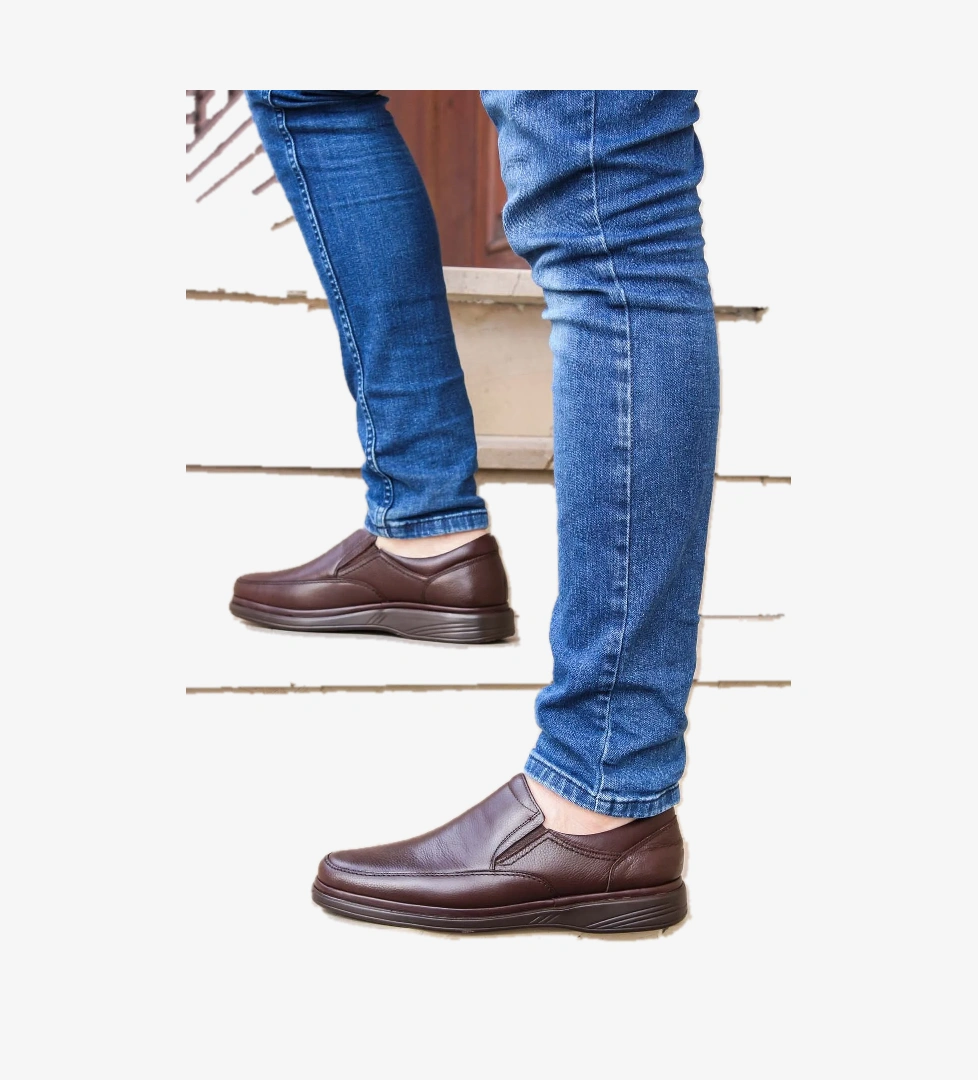 Fast Step Hakiki Deri Ortopedik Erkek Casual Ayakkabı 815ma1301 model görseli