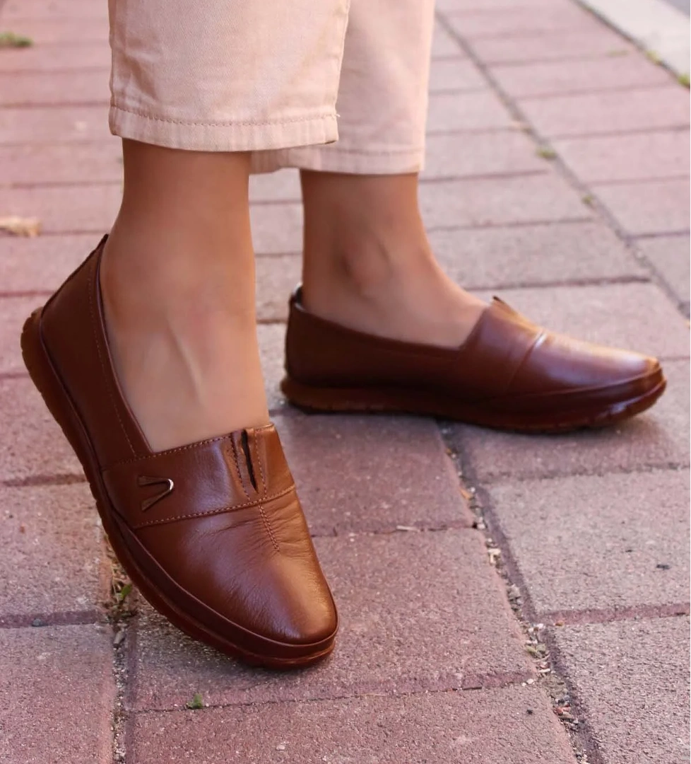 Hakiki Deri Kadın Casual Ayakkabı 864ZA101