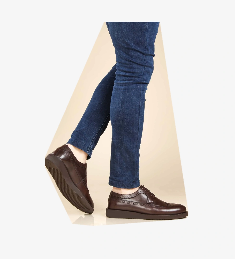 Fast Step Hakiki Deri Erkek Outdoor Ayakkabı 822ma051 model görseli