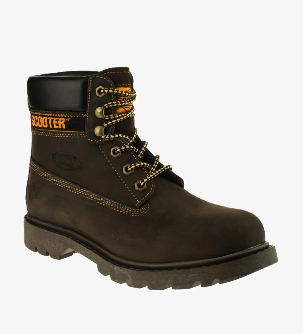 M5130 Watertight Deri Montana Kahverengi Erkek Bot - Görsel 1