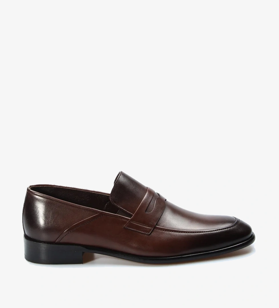 Hakiki Deri Kösele Erkek Klasik Ayakkabı 893MA0207