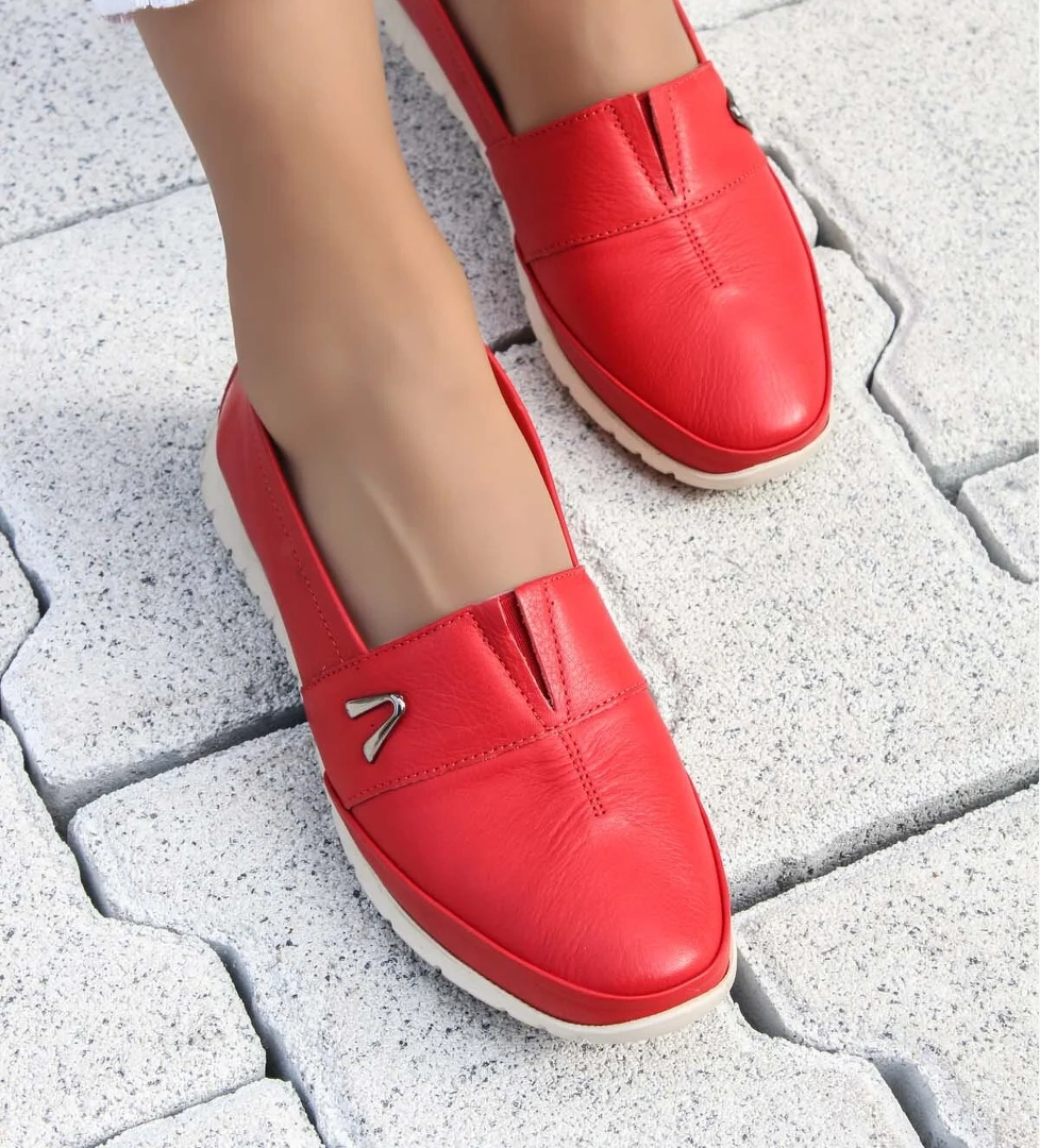 Hakiki Deri Kadın Casual Ayakkabı 864ZA101