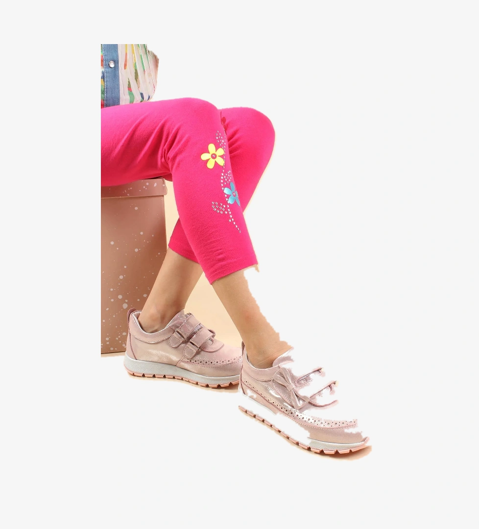 Fast Step Hakiki Deri Kız Çocuk Sneaker Ayakkabı 837fa03 model görseli