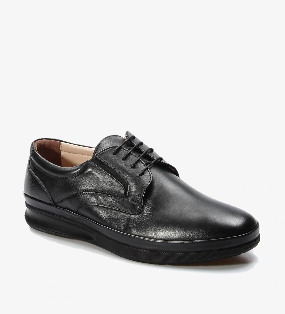 Hakiki Deri Ortopedik Erkek Casual Ayakkabı 662MBAECCO1 - Görsel 1