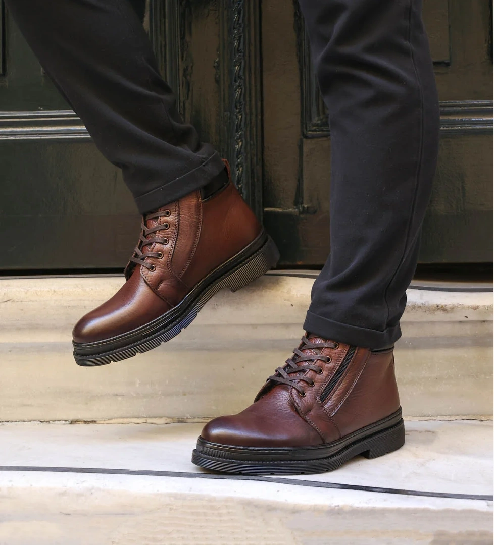 Hakiki Deri Erkek Klasik Bot 943SMA926