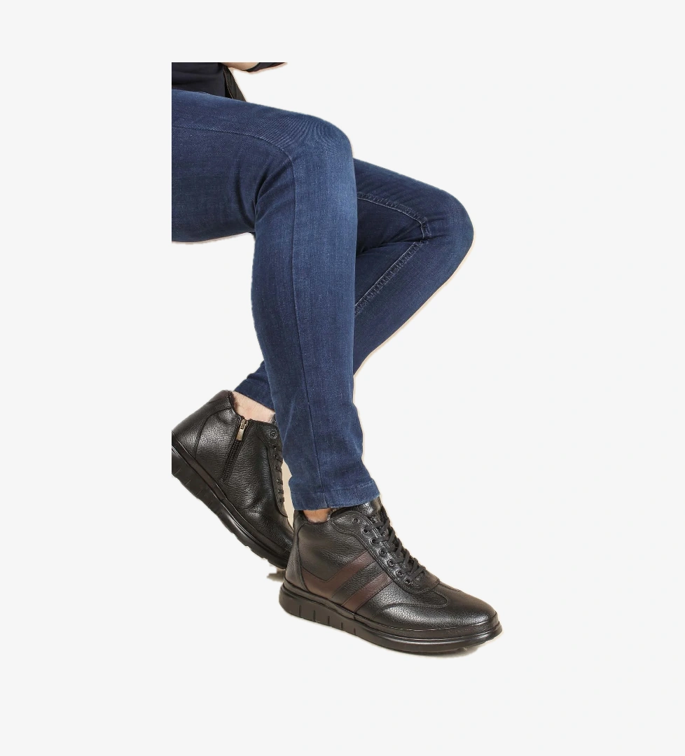 Hakiki Deri Erkek Klasik Bot 855SMA660 - Görsel 1