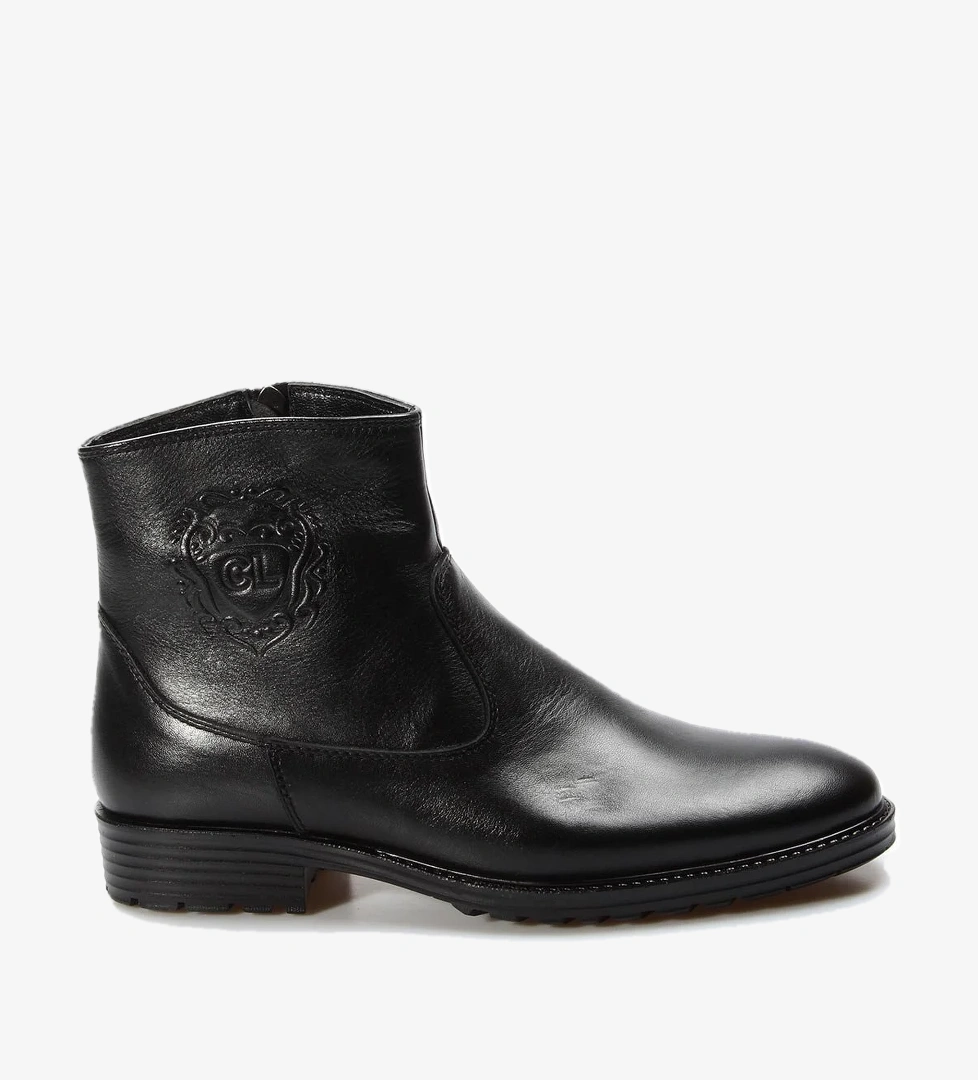 Fast Step Hakiki Deri Erkek Klasik Bot 671DMA302 model görseli