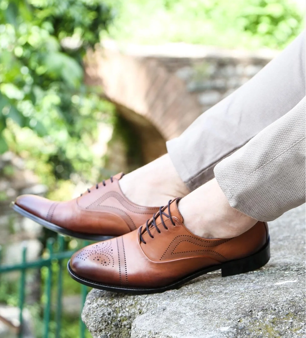 Hakiki Deri Erkek Klasik Ayakkabı 867MA077