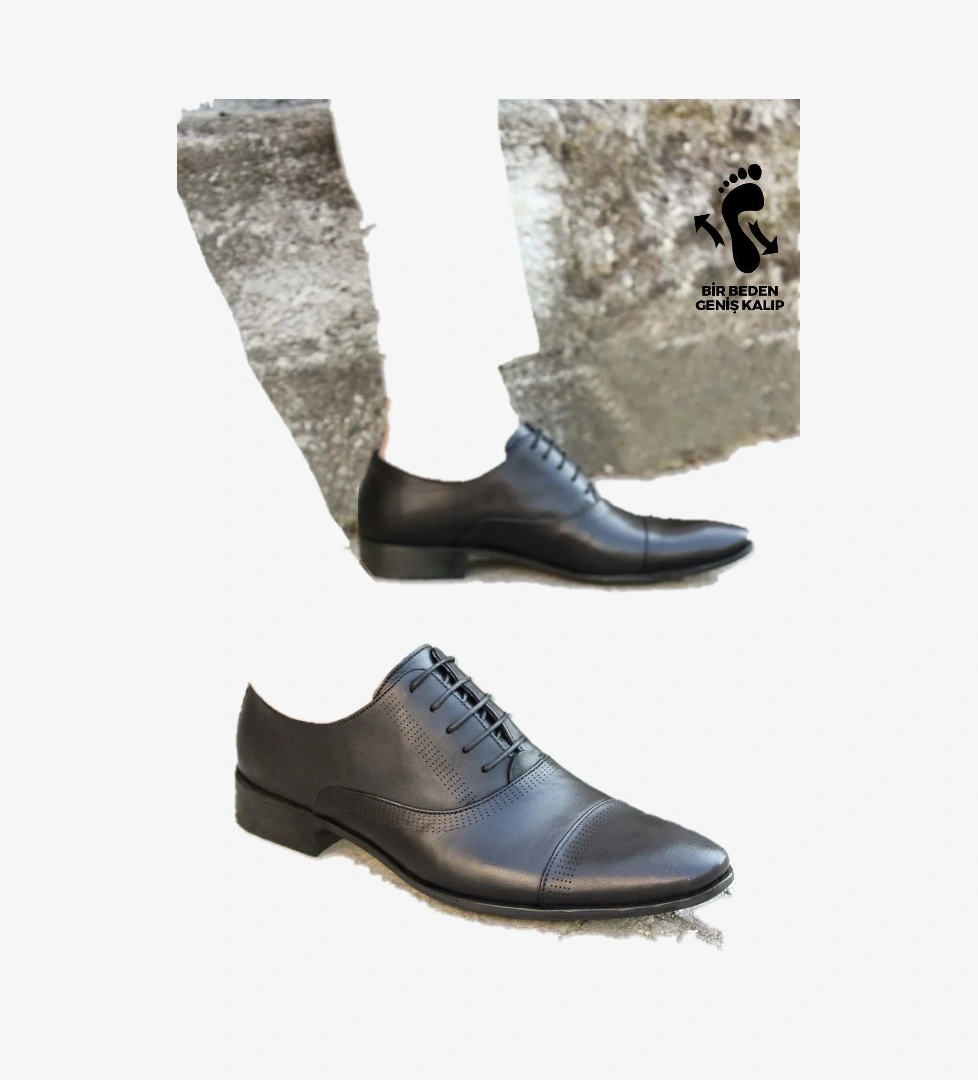 Fast Step Hakiki Deri Erkek Klasik Ayakkabı 741MA2012 model görseli