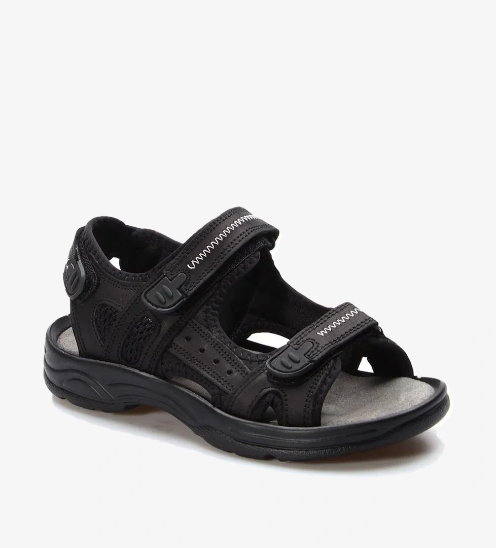 Hakiki Deri Erkek Klasik Sandalet 907GA1517 - Görsel 1