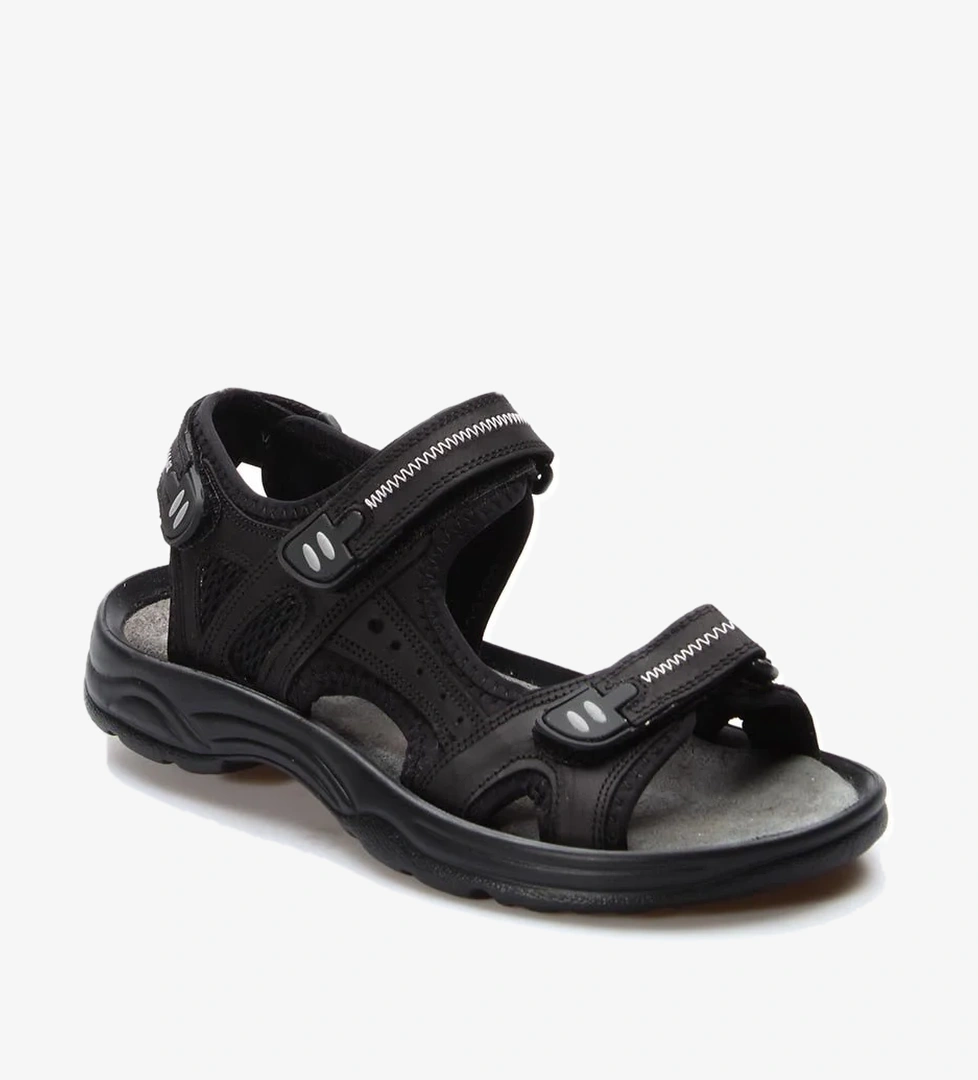 Fast Step Hakiki Deri Erkek Klasik Sandalet 907ma1517 model görseli