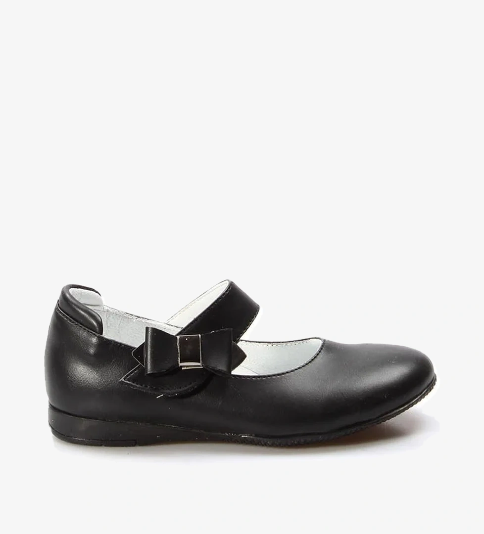 Fast Step Hakiki Deri Kız Çocuk Babet Ayakkabı 837PA01 model görseli