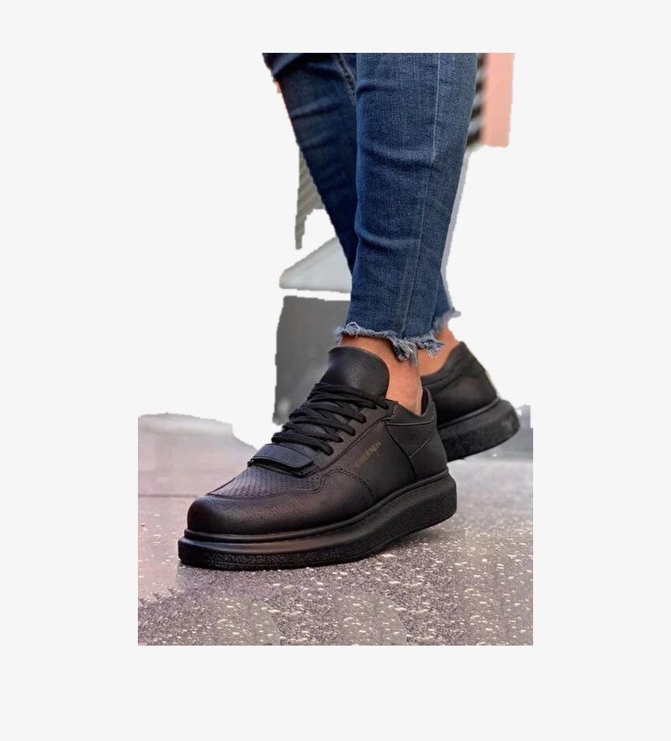 CH073 CST Flatline Erkek Ayakkabı SIYAH Siyah Chekich Flo