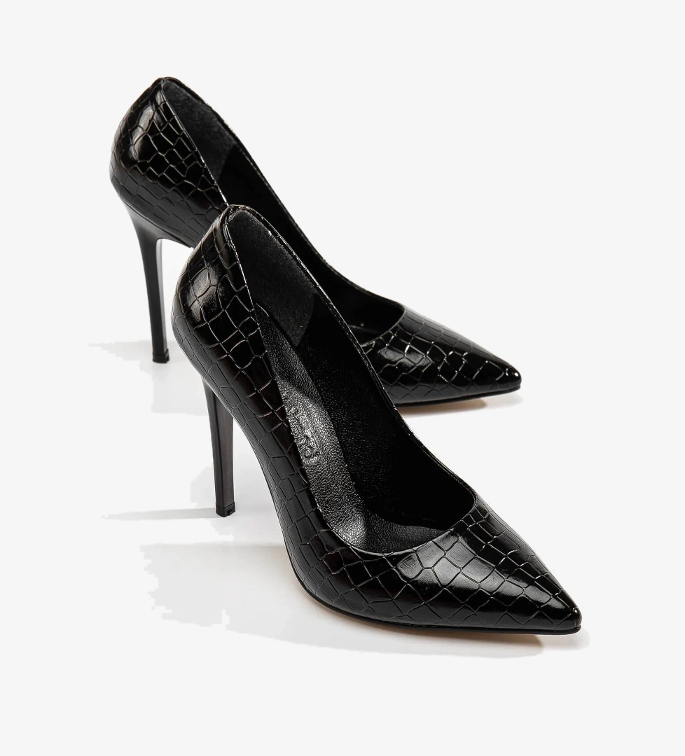 Ccway Siyah Ccway Stiletto Kadın