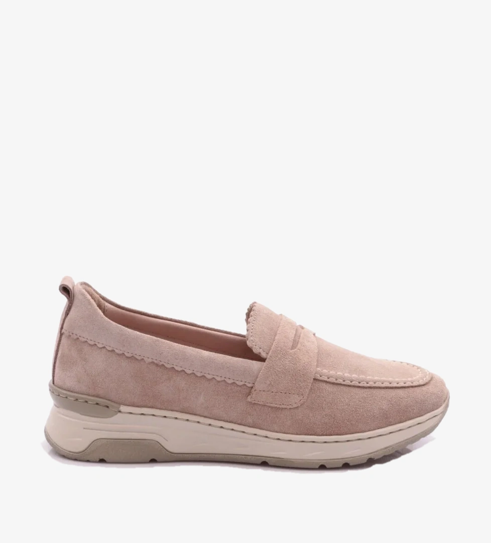 Dgn DGN Bej P48 Kadin Şeritli Comfort Ayakkabi Flo'da! Bej - 1. görsel