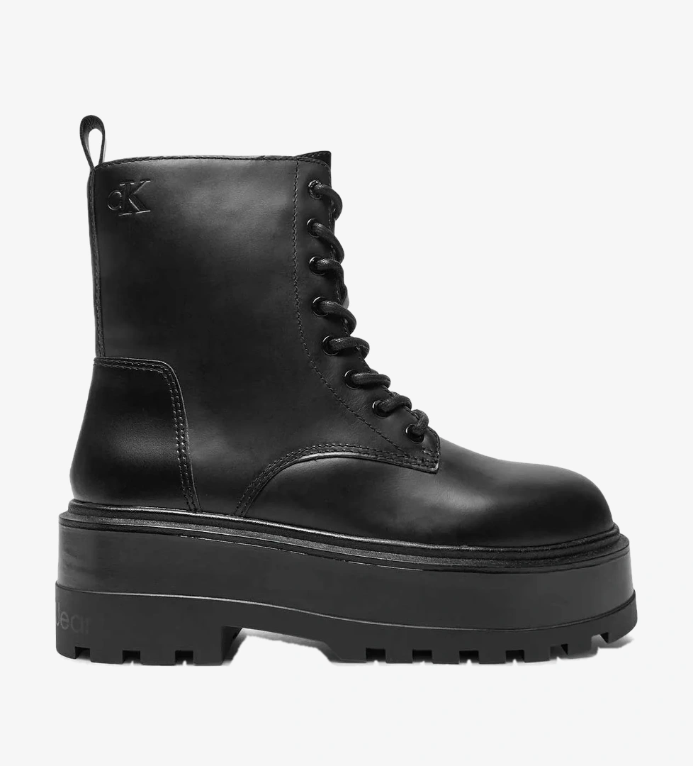 Calvin Klein Siyah Calvin Klein Jeans Flatform