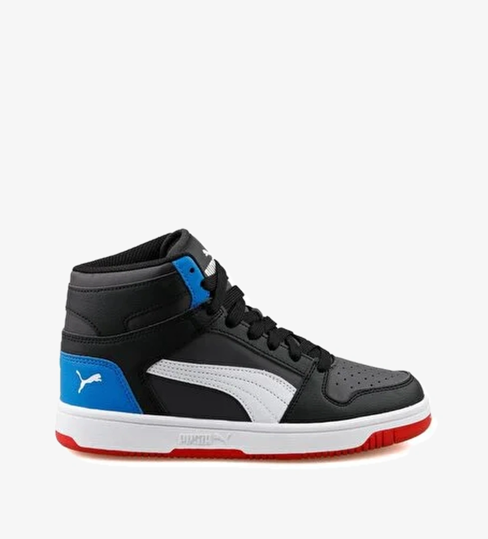 Puma Puma 370486 Rebound Layup SL Jr Spor Ayakkabı Siyah-Mavi model görseli