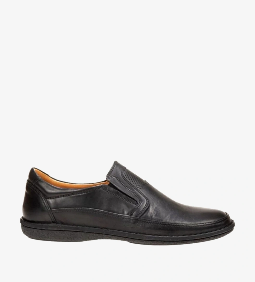 Dr. Flexer Dr. Flexer Siyah Dr.Flexer M198303SG ERKEK KAUÇUK TABAN COMFORT AYAKKABI Flo'da! Siyah - 1. görsel