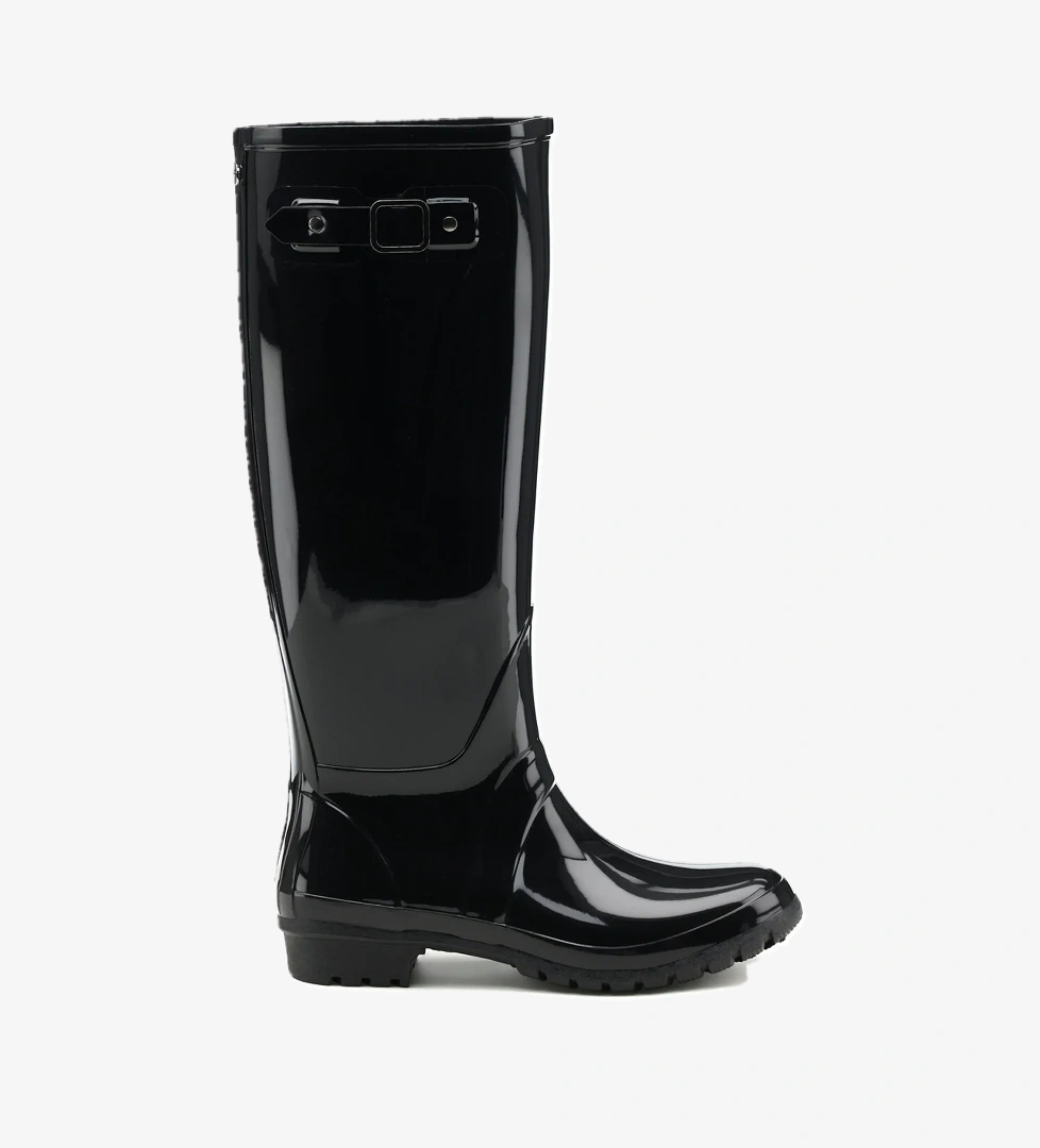 GLOW Siyah Kadın Yağmur Çizmesi