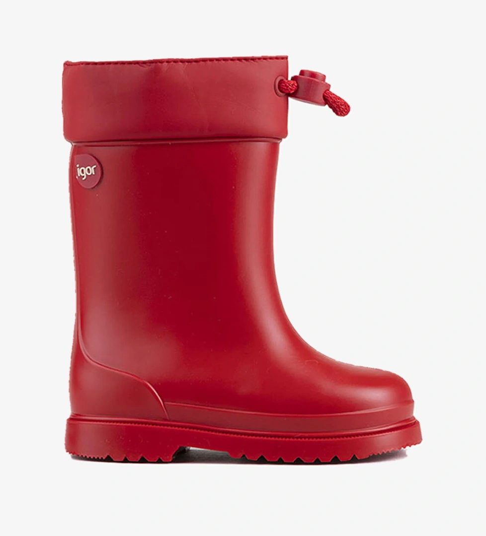 Igor CHUFO CUELLO Kırmızı Unisex Çocuk Yağmur Çizmesi