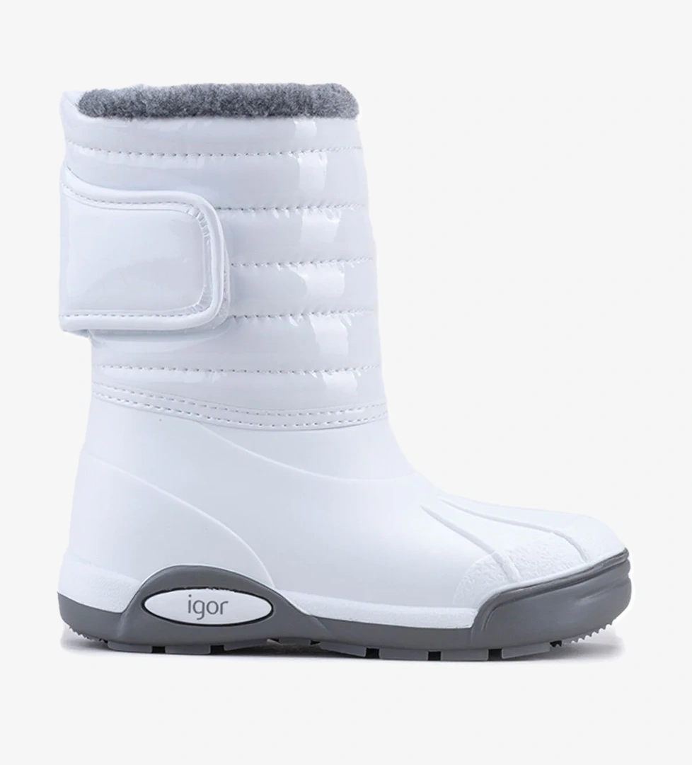 Igor TOPO SKI CHAROL Beyaz Unisex Çocuk Kar Botu - Görsel 1