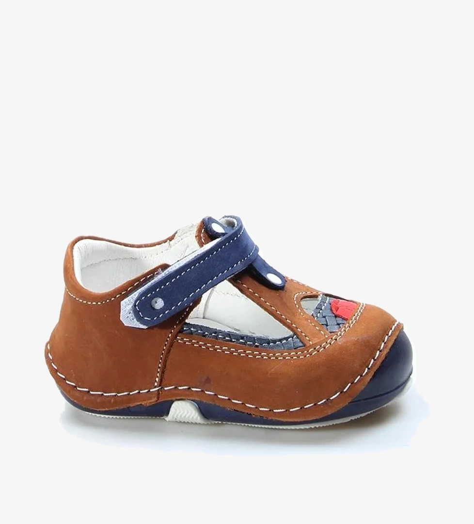 Hakiki Deri Bebek Casual Ayakkabı 891IA503 - Görsel 1