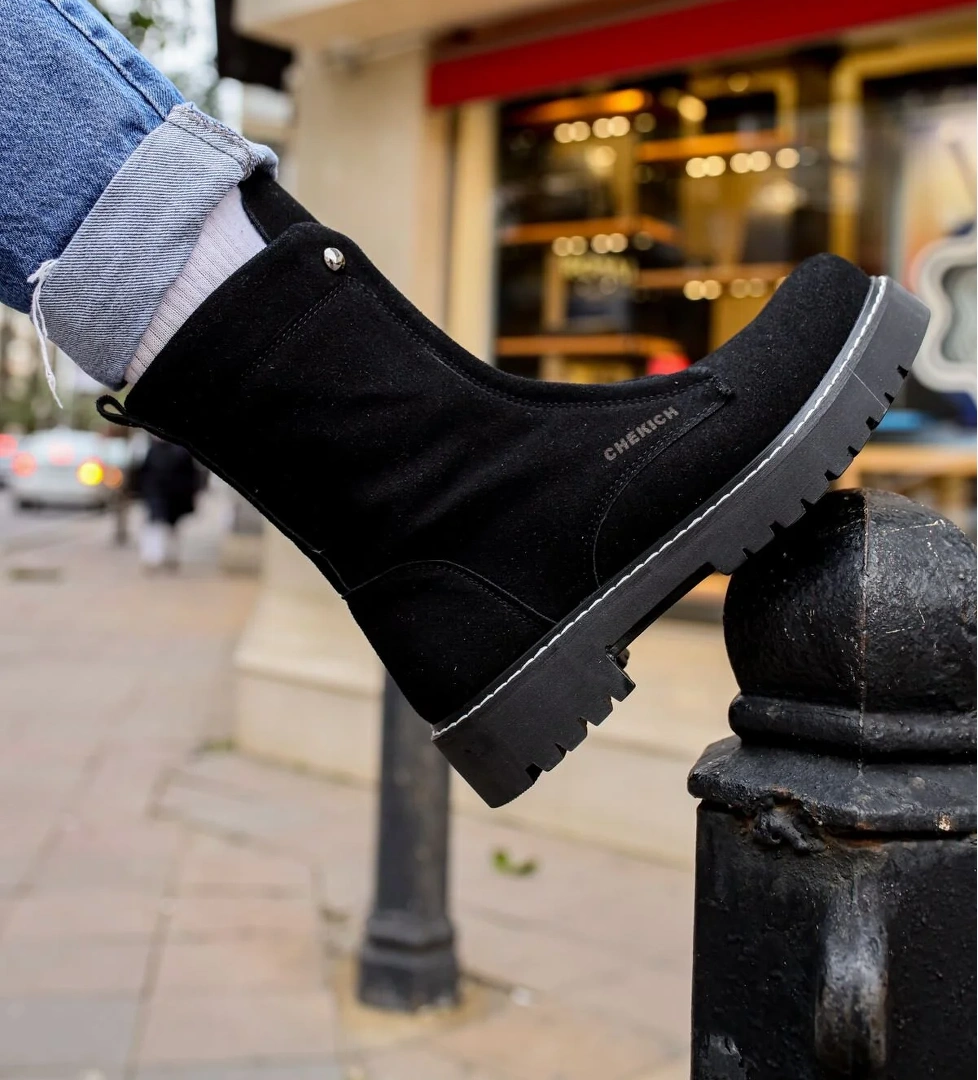 CH027 SST Quebec Erkek Bot SIYAH