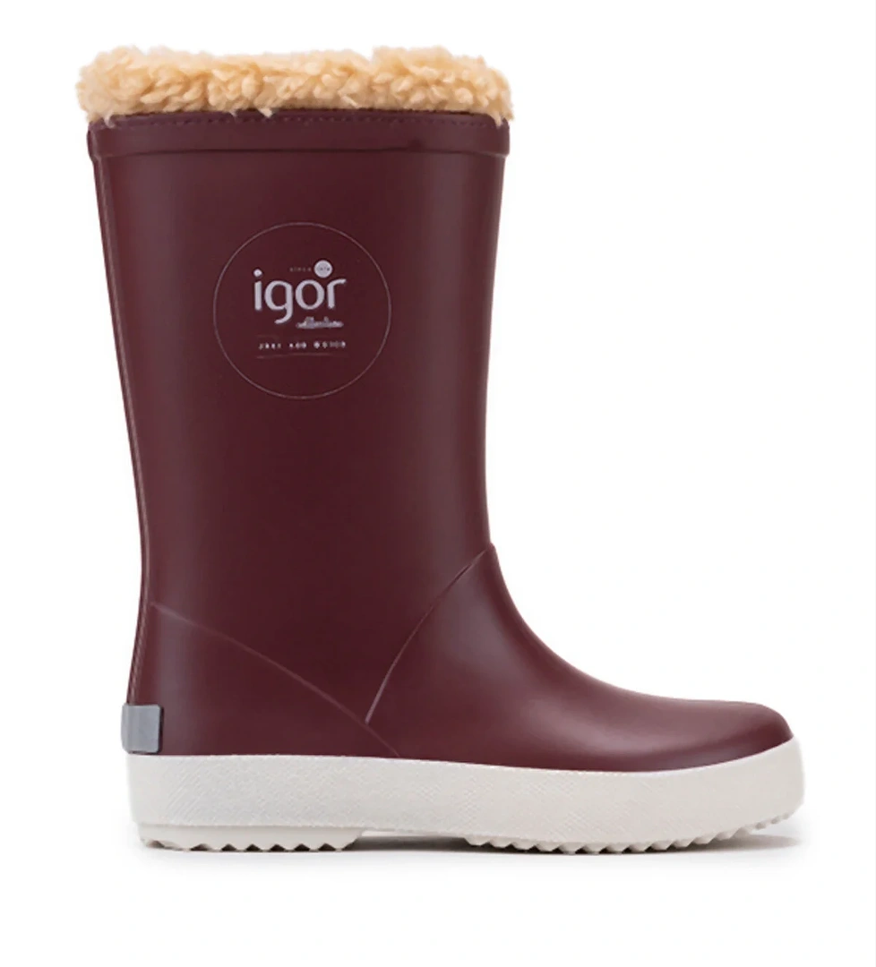 Igor SPLASH NAUTICO BORREGUITO Bordo Erkek Çocuk Yağmur Çizmesi